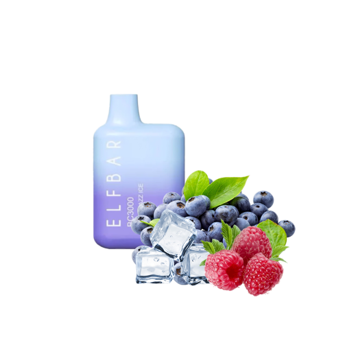 Elf Bar BC3000 Blue Razz Ice (Блю Разз Айс) Одноразовый POD