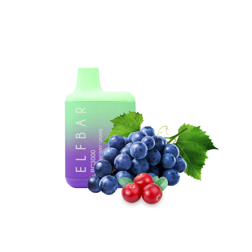 Elf Bar BC3000 Cranberry Grape (Клюква Виноград) Одноразовый POD