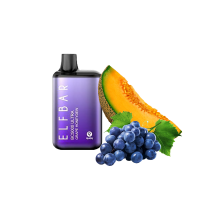 Elf Bar ULTRA BС5000 Grape Honedew (Виноград Дыня) Одноразовый POD
