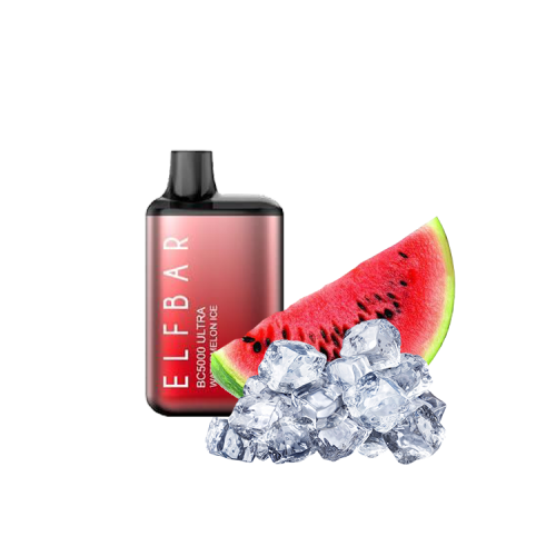 Elf Bar ULTRA BС5000 Watermelon Ice (Арбуз Айс) Одноразовый POD