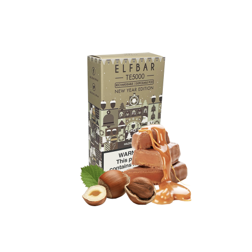Elf Bar Christmas Edition TE5000 Hazel Toffee (Хейзел Тоффи) Одноразовый POD