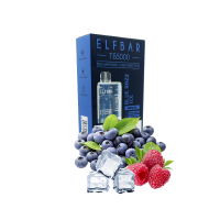 Elf Bar TE5000 Blue Razz Ice (Черника Малина Лёд) Одноразовый POD