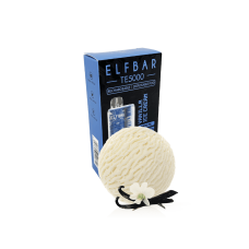 Elf Bar TE5000 Vanilla Ice Cream (Ванильное Мороженное) Одноразовый POD