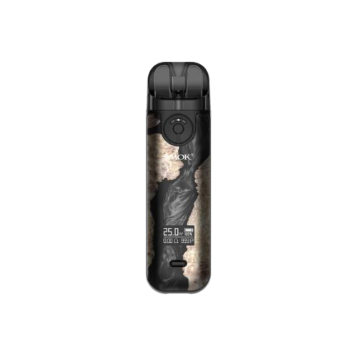 POD kit Smok Novo 4 Black Stabilizing Wood Многоразовая система
