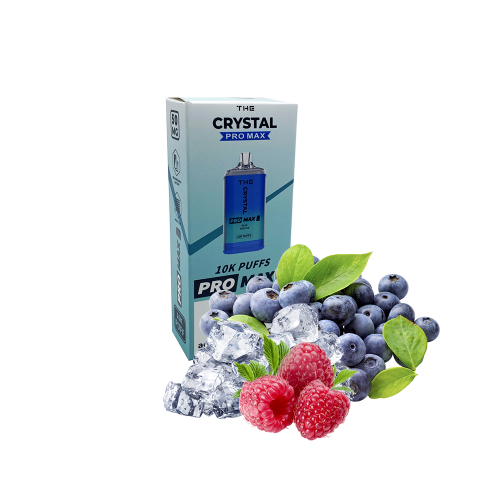 The Crystal Pro Max 10000 Blue Razz Ice (Черника Малина Лёд) Одноразовый POD