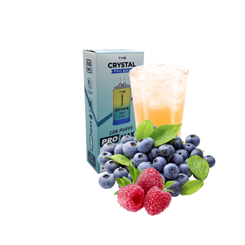 The Crystal Pro Max 10000 Blue Razz Lemonade (Черника Малина Лимонад) Одноразовый POD