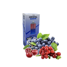 The Crystal Pro Max 10000 Blueberry Cherry Cranberry (Черника Вишня Клюква) Одноразовый POD The Crystal Pro Max 10000 Blueberry Cherry Cranberry (Черника Вишня Клюква) Одноразовый POD