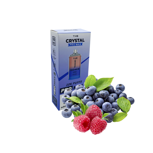 The Crystal Pro Max 10000 Blueberry Raspberry (Черника Малина) Одноразовый POD