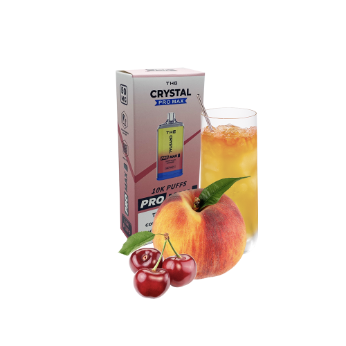The Crystal Pro Max 10000 Cherry Peach Lemonade (Вишня Персик Лимонад) Одноразовый POD