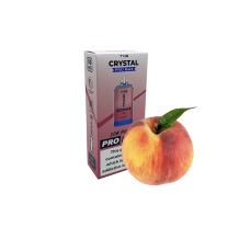 The Crystal Pro Max 10000 Juicy Peach (Персик) Одноразовый POD The Crystal Pro Max 10000 Juicy Peach (Персик) Одноразовый POD