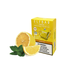 Elf Bar Pi9000 Lemon mint (Лимон мята) Одноразовый POD