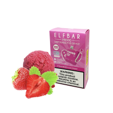 Elf Bar Pi9000 Strawberry ice cream (Земляника Мороженое) Одноразовый POD Elf Bar Pi9000 Strawberry ice cream (Земляника Мороженое) Одноразовый POD