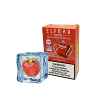 Elf Bar Pi9000 Strawberry ice (Клубника Лёд) Одноразовый POD