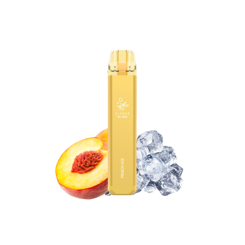 Elf Bar NC1800 Peach Ice (Персик Лёд) Одноразовый POD