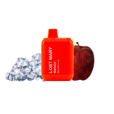 Lost Mary BM5000 Red apple ice (Красное Яблоко Лёд) Одноразовый POD Lost Mary BM5000 Red apple ice (Красное Яблоко Лёд) Одноразовый POD
