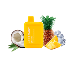 Lost Mary BM5000 Pineapple coconut ice (Ананас Кокос Лёд) Одноразовый POD Lost Mary BM5000 Pineapple coconut ice (Ананас Кокос Лёд) Одноразовый POD