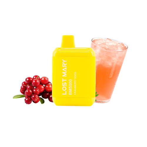 Lost Mary BM5000 Cranberry soda (Клюква Содовая) Одноразовый POD