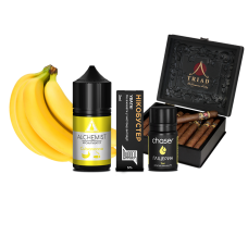 Жидкость Alchemist Salt CubanaBanana 30 мл 50 мг Кубана Банана Самозамес Жидкость Alchemist Salt CubanaBanana 30 мл 50 мг Кубана Банана Самозамес