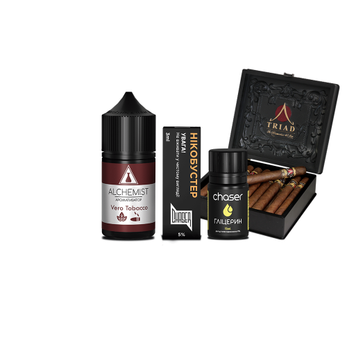 Жидкость Alchemist Salt Vero Tobacco 30 мл 50 мг Табак Самозамес