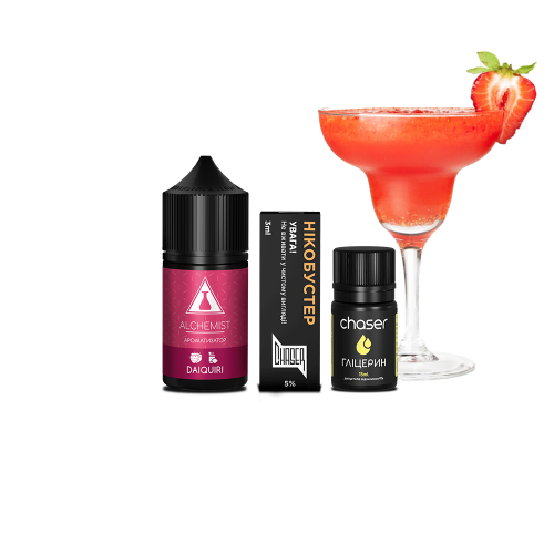 Жидкость Alchemist Salt FL Daiquiri 30 мл 50 мг Дайкири Самозамес