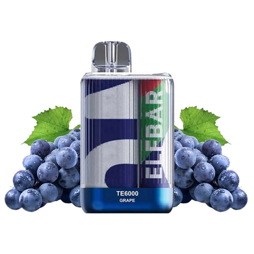Elf Bar TE6000 color Grape (Виноград) Одноразовый POD