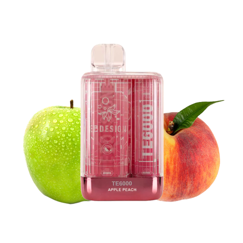 Elf Bar TE6000 Apple Peach (Яблоко Персик) Одноразовый POD