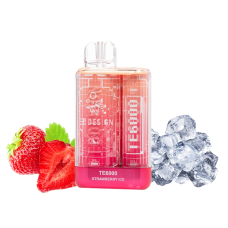 Elf Bar TE6000 Strawberry Ice (Клубника Лёд) Одноразовый POD Elf Bar TE6000 Strawberry Ice (Клубника Лёд) Одноразовый POD