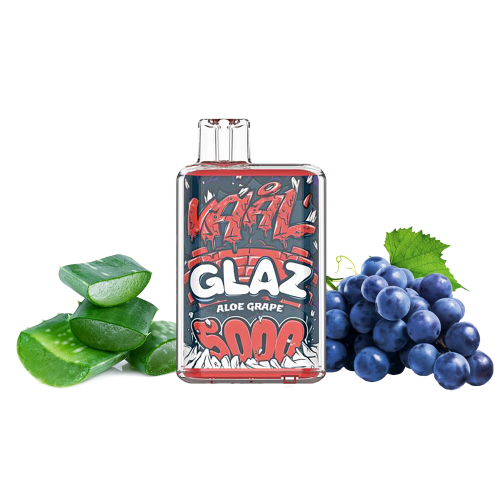 VAAL Glaz 5000 Aloe Grape (Алоэ Виноград) Одноразовый POD