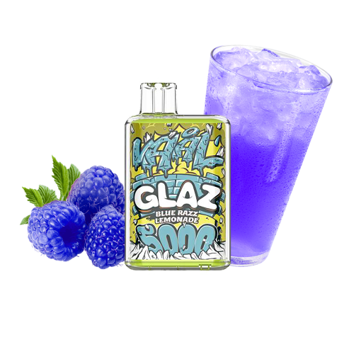 VAAL Glaz 5000 Blue Razz Lemonade (Лимонад Блю Разз) Одноразовый POD