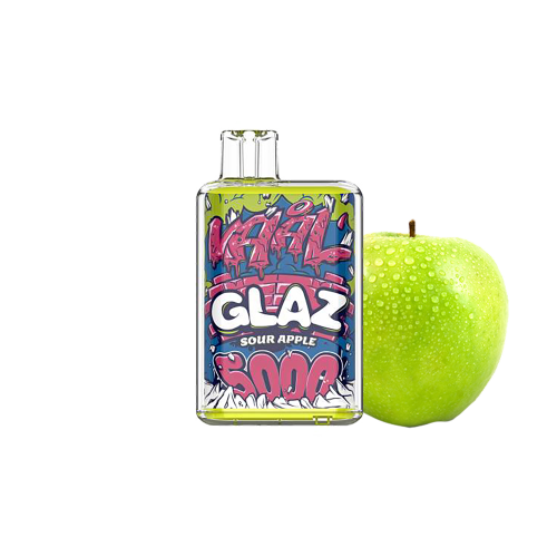 VAAL Glaz 5000 Sour Apple (Кислое Яблоко) Одноразовый POD