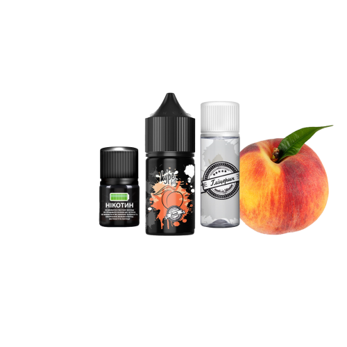 Жидкость Hype Salt Kit Peach 30 мл 50 мг Персик Самозамес