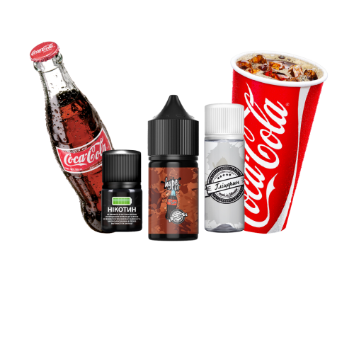 Жидкость Hype Salt Kit Sour Cola 30 мл 50 мг Кислая Кола Самозамес