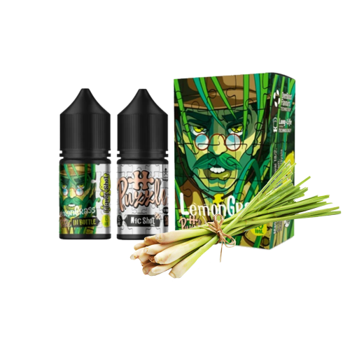 Жидкость In Bottle Salt Puzzle Lemongrass 30 мл 50 мг Лемонграсс Самозамес