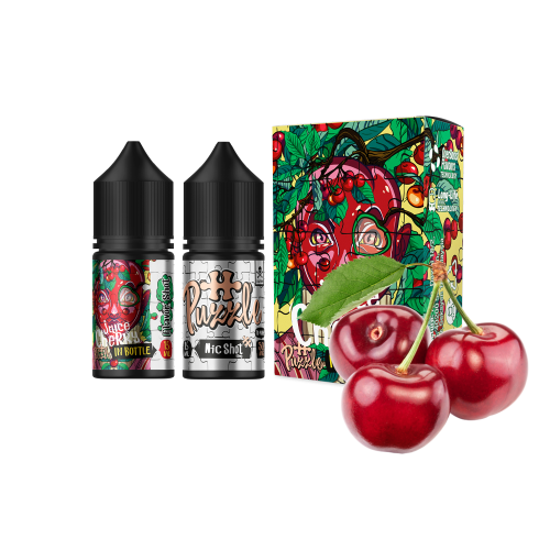 Жидкость In Bottle Salt Puzzle Cherry Juice 30 мл 50 мг Вишня Самозамес