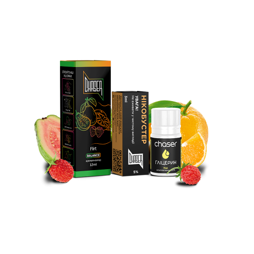 Жидкость Chaser Salt Black Flirt Ultra 30 мл 50 мг Флирт Самозамес