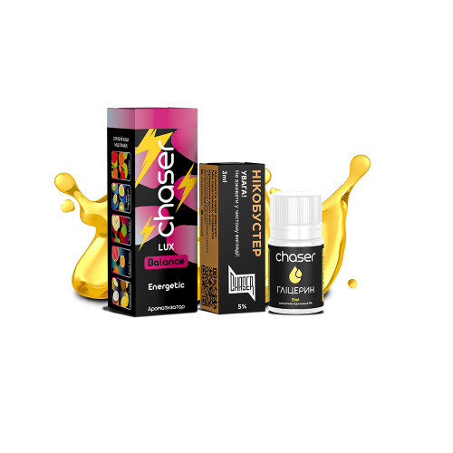 Жидкость Chaser Salt Lux Energetic Ultra 30 мл 50 мг Энергетик Самозамес
