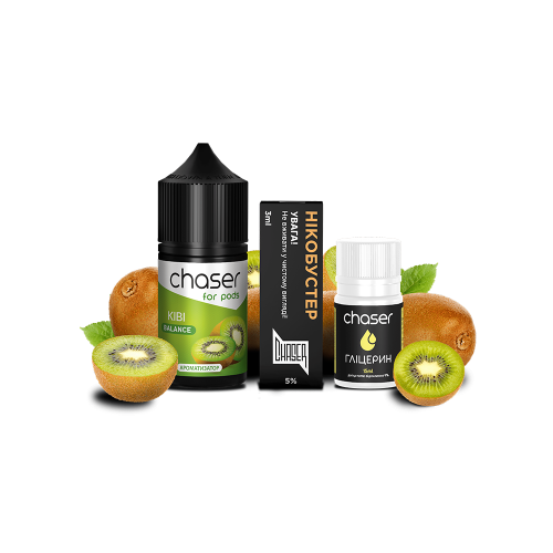 Жидкость Chaser Salt Kiwi Ultra 30 мл 50 мг Киви Самозамес