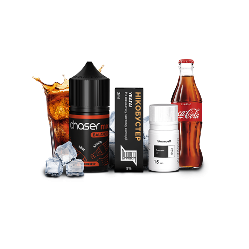 Жидкость Chaser Salt Mix Cola Ultra 30 мл 50 мг Кола Самозамес