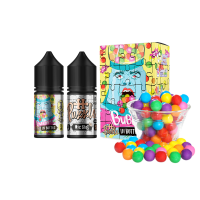Рідина In Bottle  Salt Puzzle Bubble Gum 30 мл 50 мг Бабл гам Самозаміс