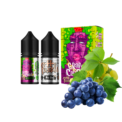Жидкость In Bottle Salt Puzzle Grape Concord 30 мл 50 мг Грейп Конкорд Самозамес
