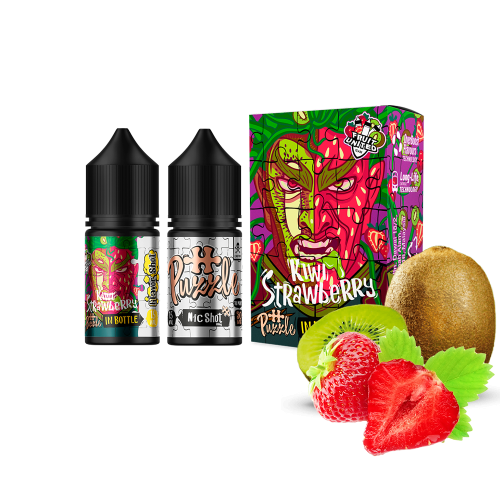 Жидкость In Bottle Salt Puzzle Kiwi Strawberry 30 мл 50 мг Киви Клубника Самозамес