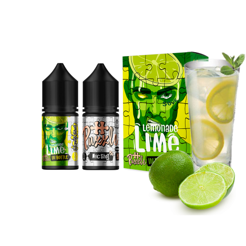Жидкость In Bottle Salt Puzzle Lime Lemonade 30 мл 50 мг Лайм Лимонад Самозамес