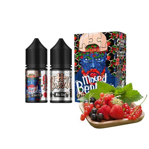 Жидкость In Bottle Salt Puzzle Mixed Berries 30 мл 50 мг Микс Ягод Самозамес