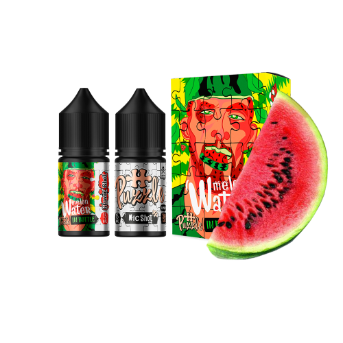 Жидкость In Bottle Salt Puzzle Watermelon 30 мл 50 мг Арбуз Самозамес