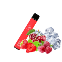 Elf Bar 1500 Strawberry raspberry cherry ice (Полуниця Малина Вишня Льод) Одноразовий POD
