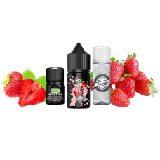 Жидкость Hype Salt Kit Strawberry 30 мл 50 мг Клубника Самозамес Жидкость Hype Salt Kit Strawberry 30 мл 50 мг Клубника Самозамес