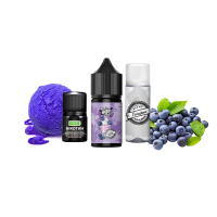 Жидкость Hype Salt Kit Blueberry Ice Cream 30 мл 50 мг Черничное Мороженое Самозамес