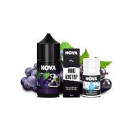 Жидкость Chaser Salt Nova Blackcurrant Grape 30 мл 50 мг Смородина Виноград Самозамес