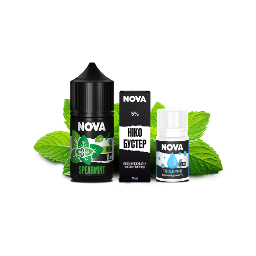 Жидкость Chaser Salt Nova Spearmint 30 мл 50 мг Мята Самозамес