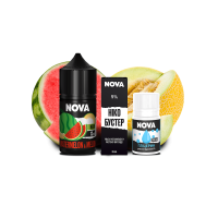 Жидкость Chaser Salt Nova Watermelon Melon 30 мл 50 мг Арбуз Дыня Самозамес